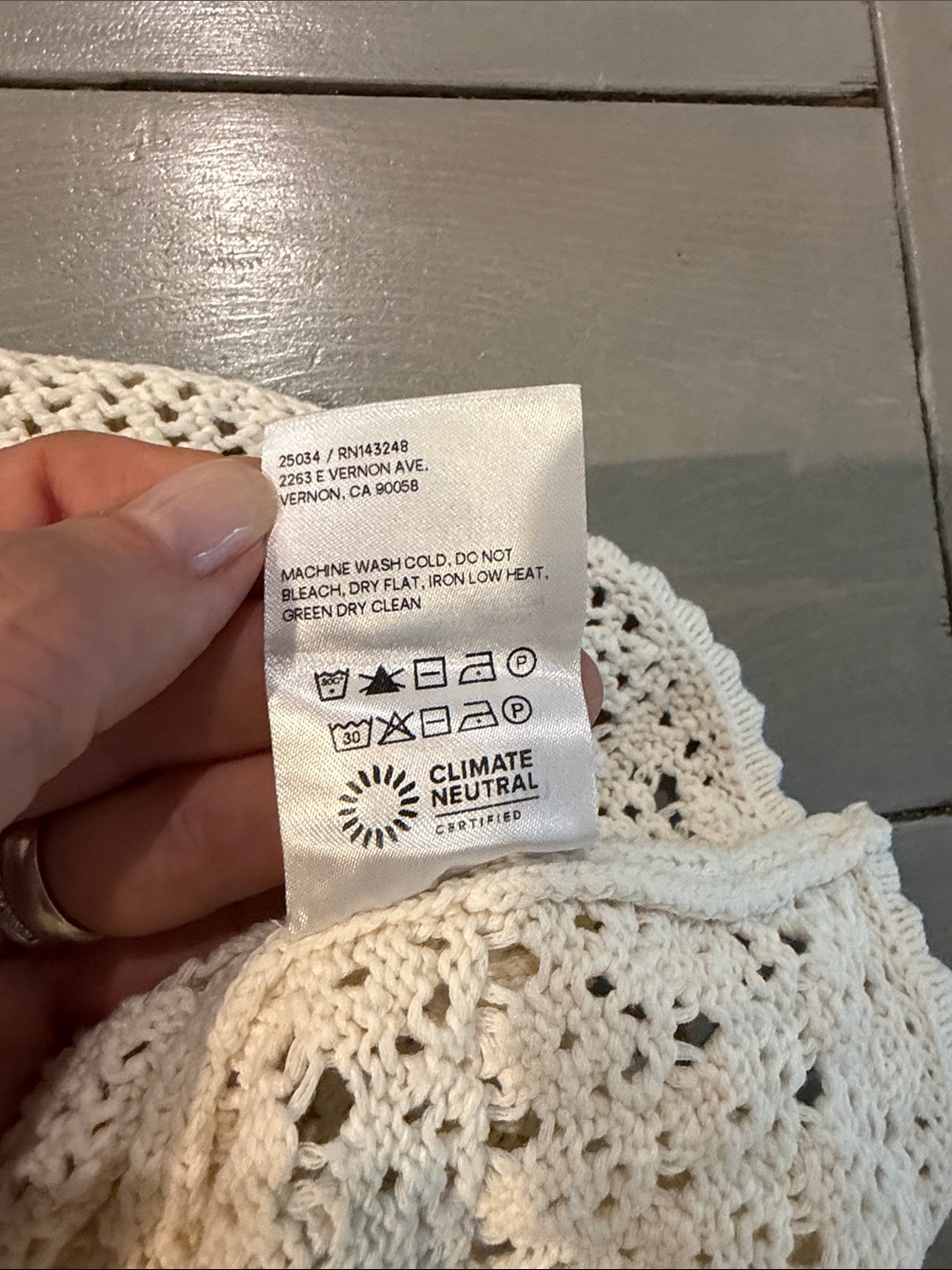 Reformation Castello Open Knit Dress - Picture 7 of 8